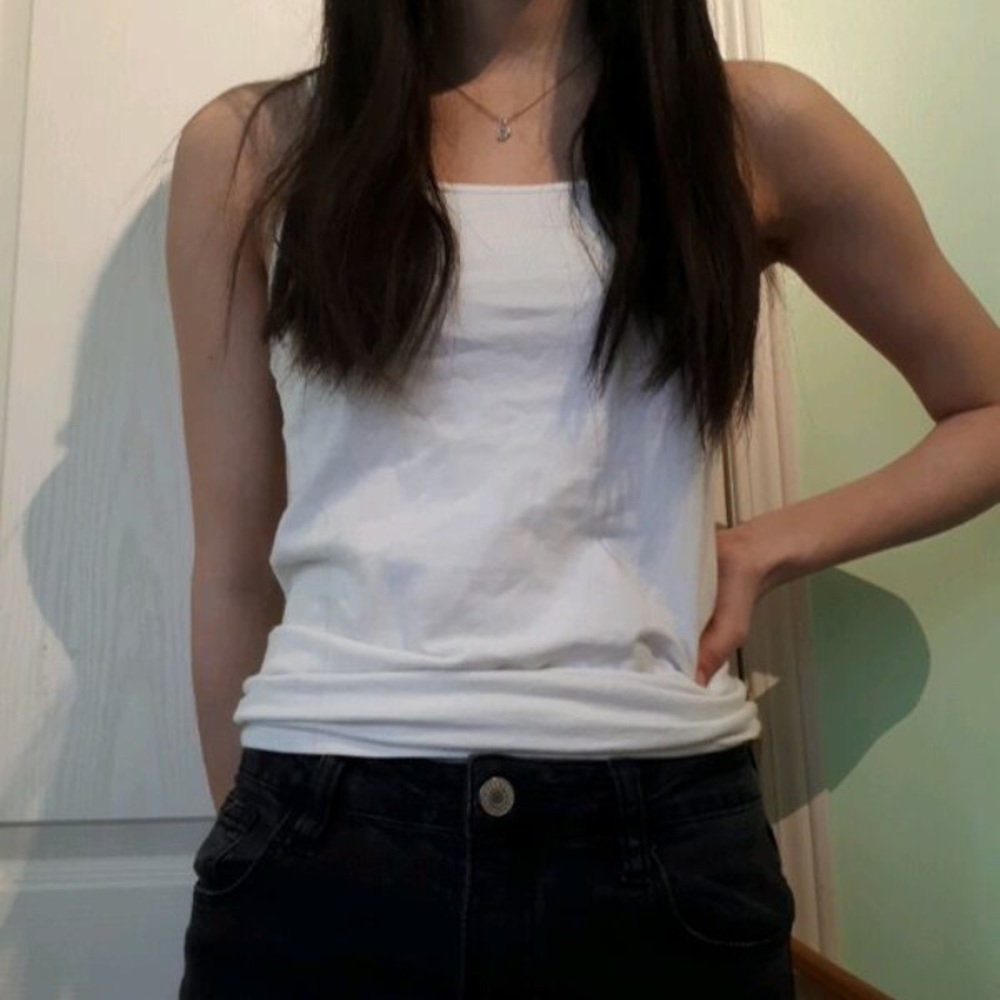 Aeropostale basic white cami